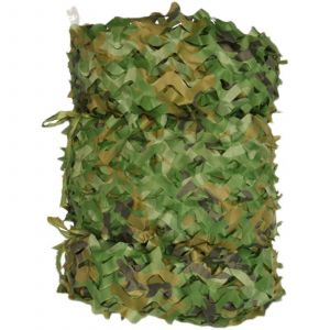 Filet De Camouflage Epais Woodland, Filets Militaires Durables, Vert (3 X 3 M) - Neuf