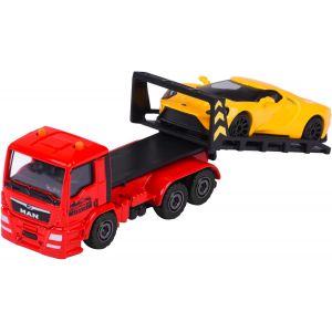 ERYI-Trailer Edition - Jouet De Dépannage Avec Voiture Miniature Pour Enfants À Partir De 3 Ans, Avec Roue Libre Et Pièces Mobiles, Jaune - Neuf