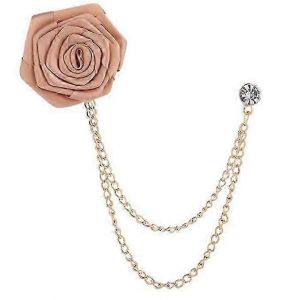 Mari&eacute; Mariage Broche Fait &Agrave; La Main Rose Fleur Revers Broche Costume Homme Exquis &Eacute;l&eacute;gant M&acirc;le Bijoux Tout Match - Neuf