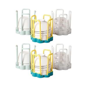 &Eacute;gouttoir T&eacute;lescopique Pour Bols De Cuisine,&Eacute;gouttoir Rotatif Pour Bols T&eacute;lescopiques,Rangement De Vaisselle En Plastique - Neuf