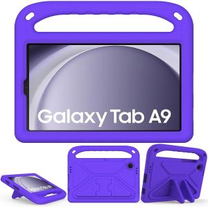 Coque Enfant pour Samsung Galaxy Tab A9 (8.7 Pouces) SM-X110/ SM-X115, Violet - Neuf