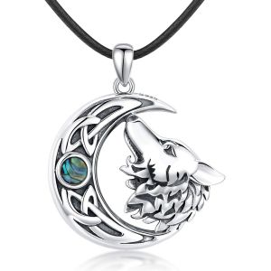 Viking Bijoux Viking Pendentif Collier 925 Argent Amulette Nordique Mythologie Cadeau Pour Homme Femme F&ecirc;te Des M&egrave;res - Neuf