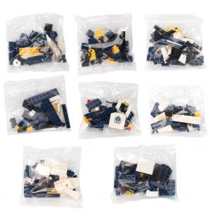 Jouet educatif 8 en 1 pour enfants, blocs de construction a deformation, voiture, bateau, helicoptere - Neuf