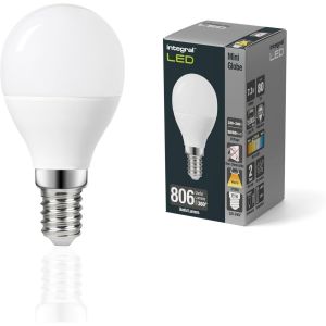 Kal-Led Ampoule E14 Balle De Golf Chaud 2700k, 806lm, 7.3w (Équivalent À 60w) Dépolie Non Dimmable - Paquet De 2 - Efficacité Énergie - Pour Appliques Murales & Lampes Dans Les Espaces De Vie - Neuf