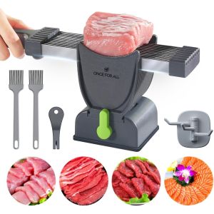 Chenquansarl-Lot De Couteaux De Cuisine Pour Couper La Viande, Trancher Et Broyer La Viande, Couper La Viande Fraîche, Trancher Les Aliments Pour Le B?Uf, Le Porc Et L'agneau Pour Cuisiner À La - Neuf
