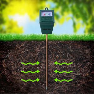 Testeur d'humidit&eacute; du sol Longruner, capteur et testeur d'humidit&eacute; du sol, moniteur d'humidit&eacute; du sol, testeur d'humidit&eacute; du sol pour jardin, ferme, pelouse, plantes d'int&eacute;rieur et d'ext&eacute;rieur - Neuf