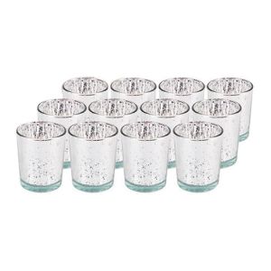 Porte-bougie en verre galvanis toile bougie coupe chandelier B - Neuf