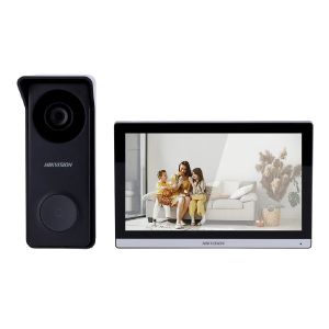 Kit Interphone Vid&eacute;o IP Hikvision DS-KIS313-P(B) WiFi IP65 - Neuf