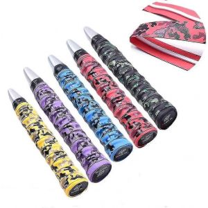 Grip Tape Raquette De Tennis,Grip Tape Badminton Antidérapant,Ruban Adhésif Absorbant,5 Couleurs - Neuf