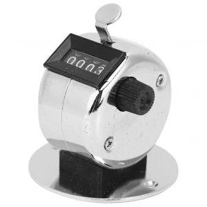 Compteur Manuel Mécanique 4 Chiffres Mini Outil De Comptage Portatif De Compteur De Presse À Main - Neuf