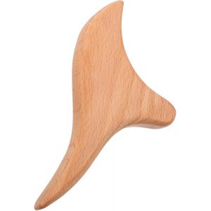 Sjzg-Outil De Massage Facial Bois Guasha Ergonomique Pour Visage Rides Soulagement Musculaire Et Circulation Sanguine Accessoire Naturel Pour Soins Visage Et D&eacute;tente - Neuf