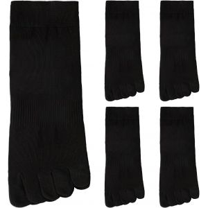 Kalanka-5 Paires Chaussettes &Agrave; Doigts Femme 35-42, Chaussettes Orteils S&eacute;par&eacute;s Respirantes, Chaussettes Yoga Antid&eacute;rapantes - Neuf