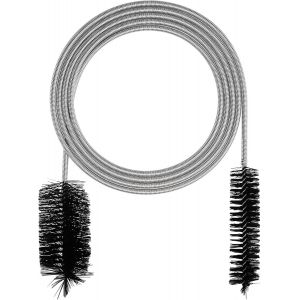 Chenquansarl-À Double Tête Pour Tube D'alimentation - 155 Cm - Multifonctionnelle - Souple - En Acier Inoxydable - Pour Tuyaux Avec Trou De Drainage Étroit - Neuf