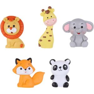 5 Pi&egrave;ces Animal G&acirc;teau Toppers Jungle Cupcake Toppers Animal Anniversaire D&eacute;coration Pour Enfants F&ecirc;te Danniversaire B&eacute;b&eacute; Accessoires - Neuf