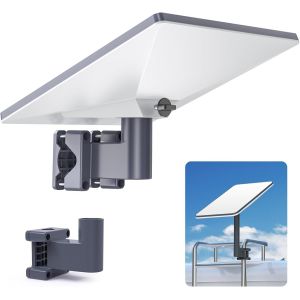 MEVRONISSHOP-Support Starlink Mini, accessoires Starlink Mini en alliage d'aluminium avec plage d'installation de 0,8 &agrave; 1,97"" Adaptateur de tuyau pour kit Internet Starlink Mini/V2 Satellite - Neuf