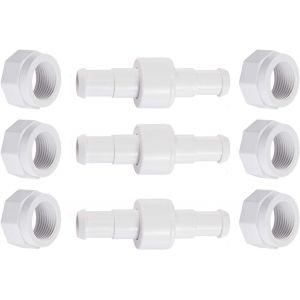 Tuyau pivotant D20 avec écrou D15 - Compatible avec Zodiac Polaris 280, 380, 180 - Pièce de rechange - Neuf