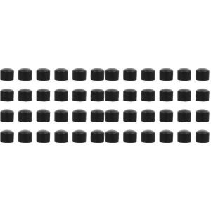 Lot de 48 bouchons de tuyau noirs durables pour baby-foot ¿ Installation facile, ajustement universel, améliore le gameplay et l'esthétique de la table. - Neuf