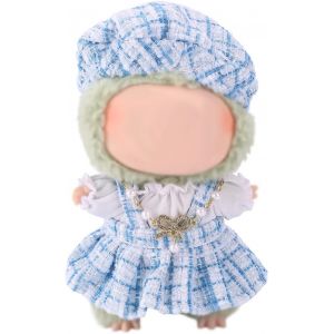 Ensemble de Vêtements pour Poupée, Comprenant Haut N?ud Papillon et Jupe Tenues Mignonnes et Accessoires pour Poupée de 17 cm - Neuf