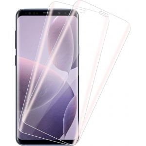 Kal-Lot De 2 Films De Protection D'écran En Verre Blindé Pour Samsung Galaxy S9 Plus, Incurvé 3d, Ultra Transparent, Sans Bulles D'air, Sans Poussière, Anti-Rayures - Neuf
