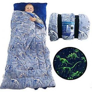 Grand Sac De Couchage En Peluche Douce Et Chaude Pour Les Soirées Pyjama (Grande Taille) - Neuf