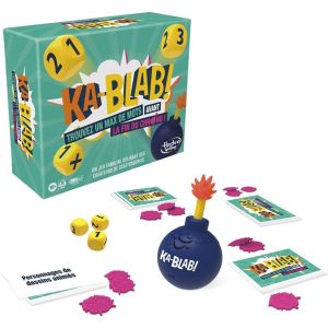 Eryi-Hasbro Ka-Blab!, Jeu Pour Familles, Ados Et Enfants, Dès 10 Ans, Jeu De Groupe, 2 À 6 Joueurs, Par Les Créateurs De Scattergories - Neuf