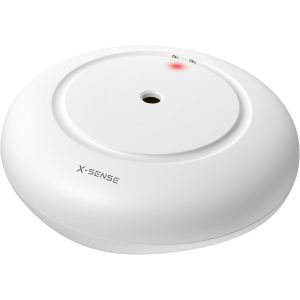 Détecteur De Fuite D'eau Connecté, Station De Base Sbs50 Requise, Détecteur D'eau Wi-Fi Avec Alarme 110 Db, Portée Jusqu'à 500 M, Idéal Pour Cuisine, Sous-Sol, Salle De Bain, Sws51, Lot De 1 - Neuf