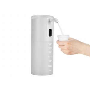 Distributeur automatique de bain de bouche sans contact 350 ml, rechargeable par USB, blanc - Neuf