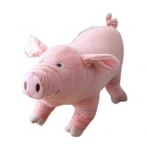 Peluche cochon de dessin anim&eacute; mignon 25/40 cm, oreiller en peluche, d&eacute;coration d'int&eacute;rieur, cadeau pour enfants-25 cm - Neuf