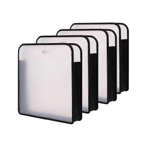 Lot De 4 Organiseurs De Rangement Pour Papier De Scrapbooking,Organiseur Transparent Pour Papier 12 X 12 Cm,Scrapbooking - Neuf