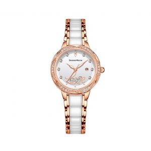 Montre Femme R010 S&eacute;rie Love, Bracelet En Acier C&eacute;ramique, Quartz, &Eacute;tanche - Neuf