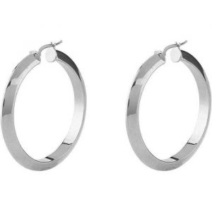 Boucles D'oreille - Acier Argent - Guess - Jube04194jwrht/U - Neuf