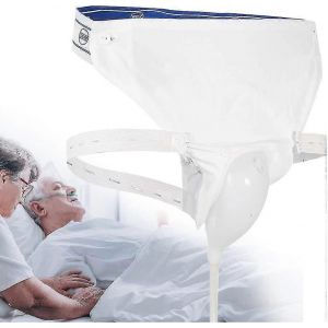 Collecteur D'urine En Silicone, 3 Mod&egrave;les Au Choix Avec 2 Poches &Agrave; Urine Pour Homme, Femme Et Personne &Acirc;g&eacute;e (Mod&egrave;le Homme &Acirc;g&eacute;). - Neuf