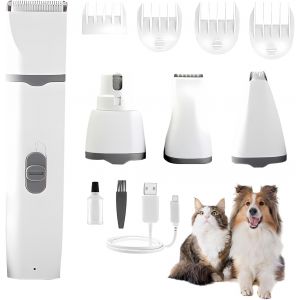 Jgd-Tondeuse Pour Chien 4 En 1 Pour Kit De Produits De Toilettage - Neuf