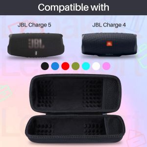 Dur Étui Housse Cas Compatible avec JBL Charge 5 Charge 4 Enceinte Portable Bluetooth (Vert armée) - Neuf