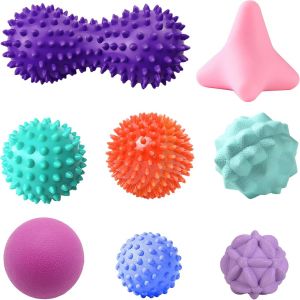 Kal-Pièces Boule De Massage -Différents Degrés De Dureté Pour Le Massage Musculaire Du Pied, Du Dos, Des Jambes Et De La Main -Balle Lacrosse - Neuf