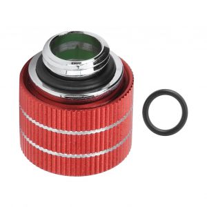 Raccords de tubes rigides a vis rapide, refroidissement par eau, capacite de charge de 20 kg, antichute, vis rapide HYGKNB12M (rouge) - Neuf
