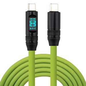 2Pcs 90Degree USB4 avec Câble Thunderbolt 4/3, Plat câble de données 40Gbps, 240W Charge Rapide, 8K @ 60Hz HDR, USB C vers USB C Câble Court pour iPhone 16/15, PSSD, Dock, MacBook Air/Pro, 13cm - Neuf