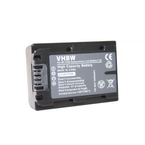 vhbw Batterie 500mAh (7.2V) compatible avec le cam&eacute;scope Sony DCR-SR37E, DCR-SR38, DCR-SR38E, DCR-SR52(E), DCR-SR55(E), DCR-SR57 remplace NP-FH40. - Neuf