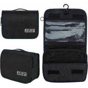 KALANKA-Trousse de Toilette Homme Femme Voyage, Pliable Trousses de Toilette Imperméable Trousse Toilette Femme Grande Trousse de Toilette à Suspendre Trousse Maquillage Voyage Trousse Toilette Voyag - Neuf