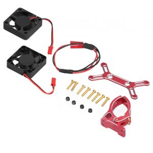 Dissipateur thermique de ventilateur de refroidissement de moteur sans balais en alliage d'aluminium 4985 1717 pour Traxxas 1/5 RC CarRed - Neuf