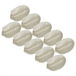 vhbw 10x Filtre compatible avec Bernardo DC 400, 300, 500 E aspirateur &agrave; copeaux - Neuf