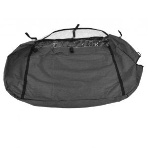HJLIAN Housse de rangement a suspendre anti-poussiere en tissu Oxford 600D transparent avec fermeture eclair pour vetements, ideale pour les voyages et les placards - Neuf
