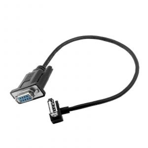 Rs232 db9 9 broches femelle vers usb 2.0 un convertisseur de câble série plc mâle convertisseur 8"" pouce 25cm fk - Neuf