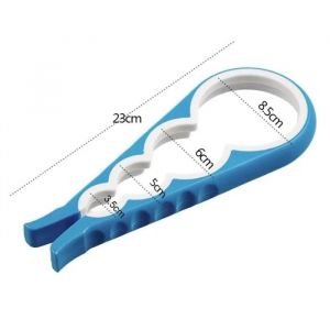 ¿4 Sur Outil D¿Ouvre Bouteille 1 En Permanence Plastique Citrouille Ouvre-Bouteille Dose Bouchon À Vis Couleur Aléatoire - Neuf