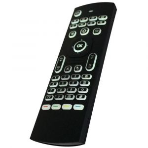 Mx3 Rétro Éclairé Air Souris Télécommande 2.4G Rf Sans Fil Clavier Pour Android Tv Box X96 Mini H96 Max Pour Maison Intelligente.Backlight. - Neuf