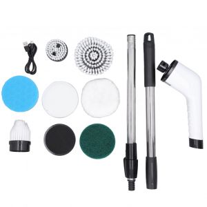XYONG Brosse de nettoyage electrique multifonctionnelle 7 en 1, kit de nettoyage portatif rechargeable par USB - Neuf