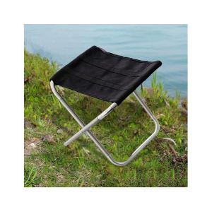 Tabouret Pliant Portable Robuste &iquest; Antid&eacute;rapant, Pliable, L&eacute;ger Avec Sac De Transport Pour Le Camping, La Randonn&eacute;e, La P&ecirc;che Et Les Activit&eacute;s De Plein Air - Neuf