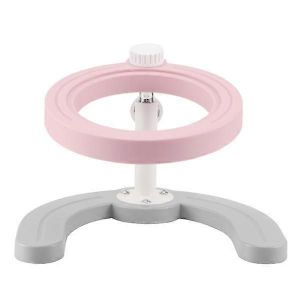 Support De Gamelle Réglable Pour Animaux De Compagnie, Hauteur, Support D'alimentation Antidérapant Pour Chien Et Chat Pour Fournitures Pour Animaux De Compagnie (Rose) - Neuf