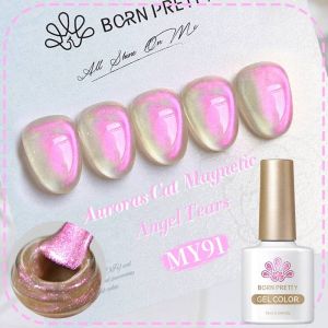 Born Pretty 10ml Argent Eau Lumi&egrave;re Chat Gel Magn&eacute;tique Vernis &Agrave; Ongles Fournitures Vernis Gel Semi Permanent Pour Les Ongles D'automne Et D'hiver.59222-2 - Neuf