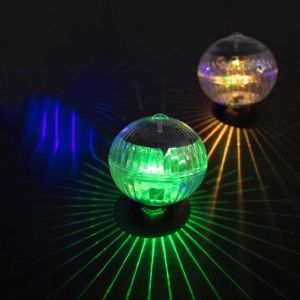Boules Lumineuses Solaires Led Flottantes Pour Jardin Et Piscine - &Eacute;tanche, Multicolore, Activation Automatique Au Cr&eacute;puscule, Lot De 2 - Neuf